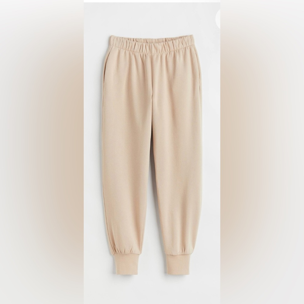 h&m cotton joggers
